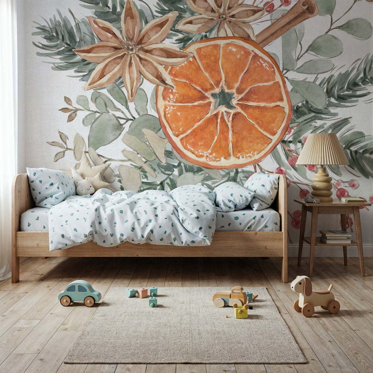 Winter Warmth III Mural Wallpaper - room preview 06