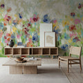 Springtime Meadow Flowers Mural Wallpaper - room preview 06