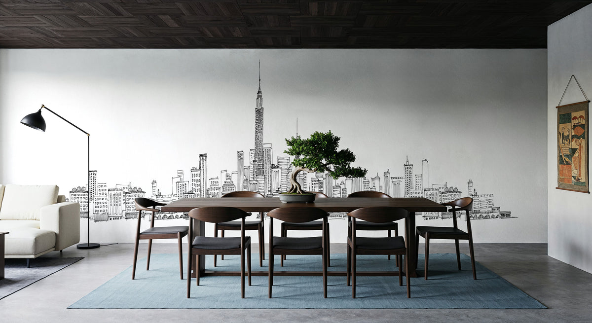 New York Skyline IV Mural Wallpaper - room preview 06