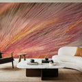 Foxtail Barley Variation Mural Wallpaper - room preview 06