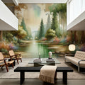 Captivating Forest Mural Wallpaper - room preview 06