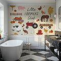 Harvest Village VI Mural Wallpaper - room preview 06