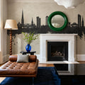 Preston England Skyline Concrete Mural Wallpaper - room preview 06