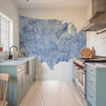 US State Map - Iria Mural Wallpaper - room preview 06
