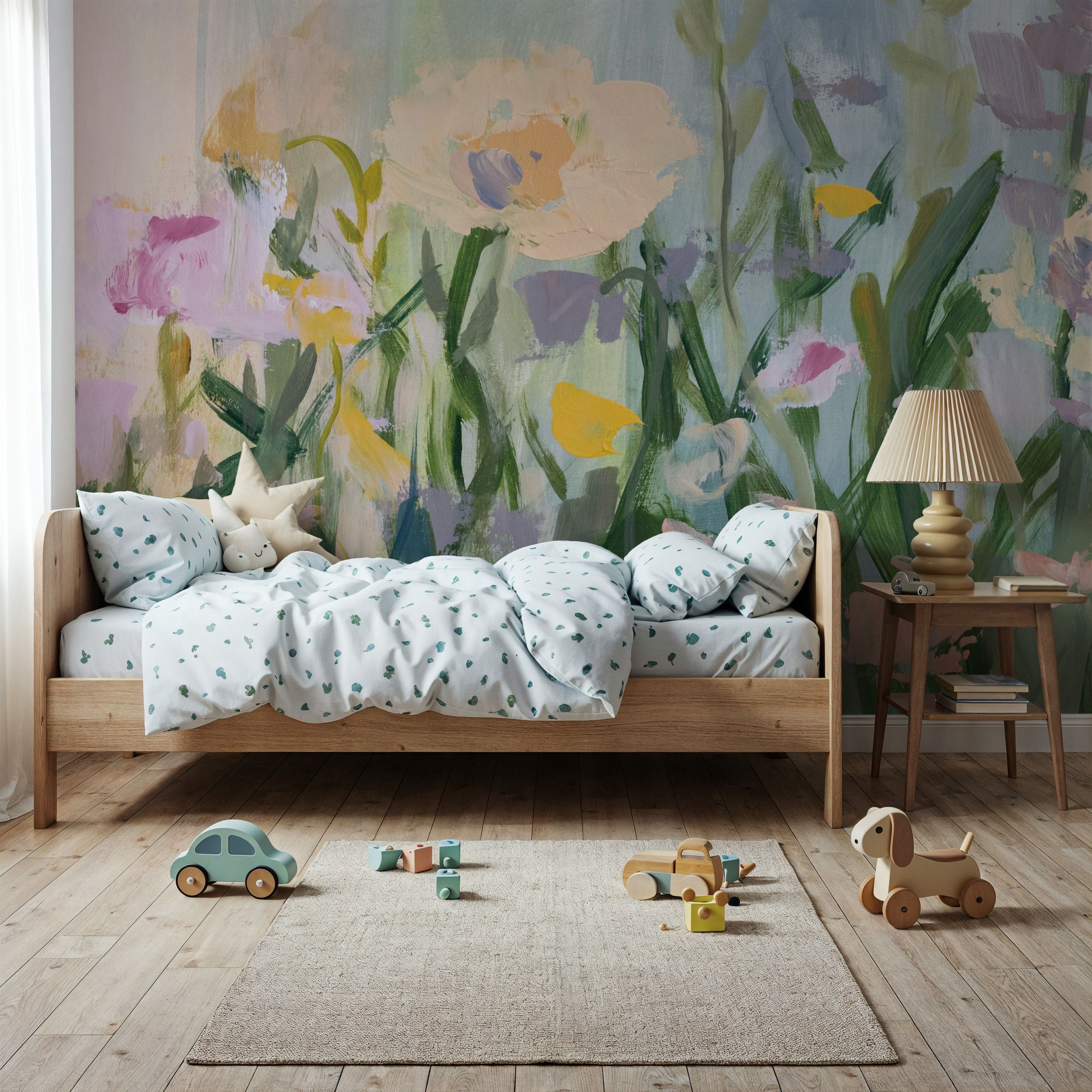 April Meadow Mural Wallpaper