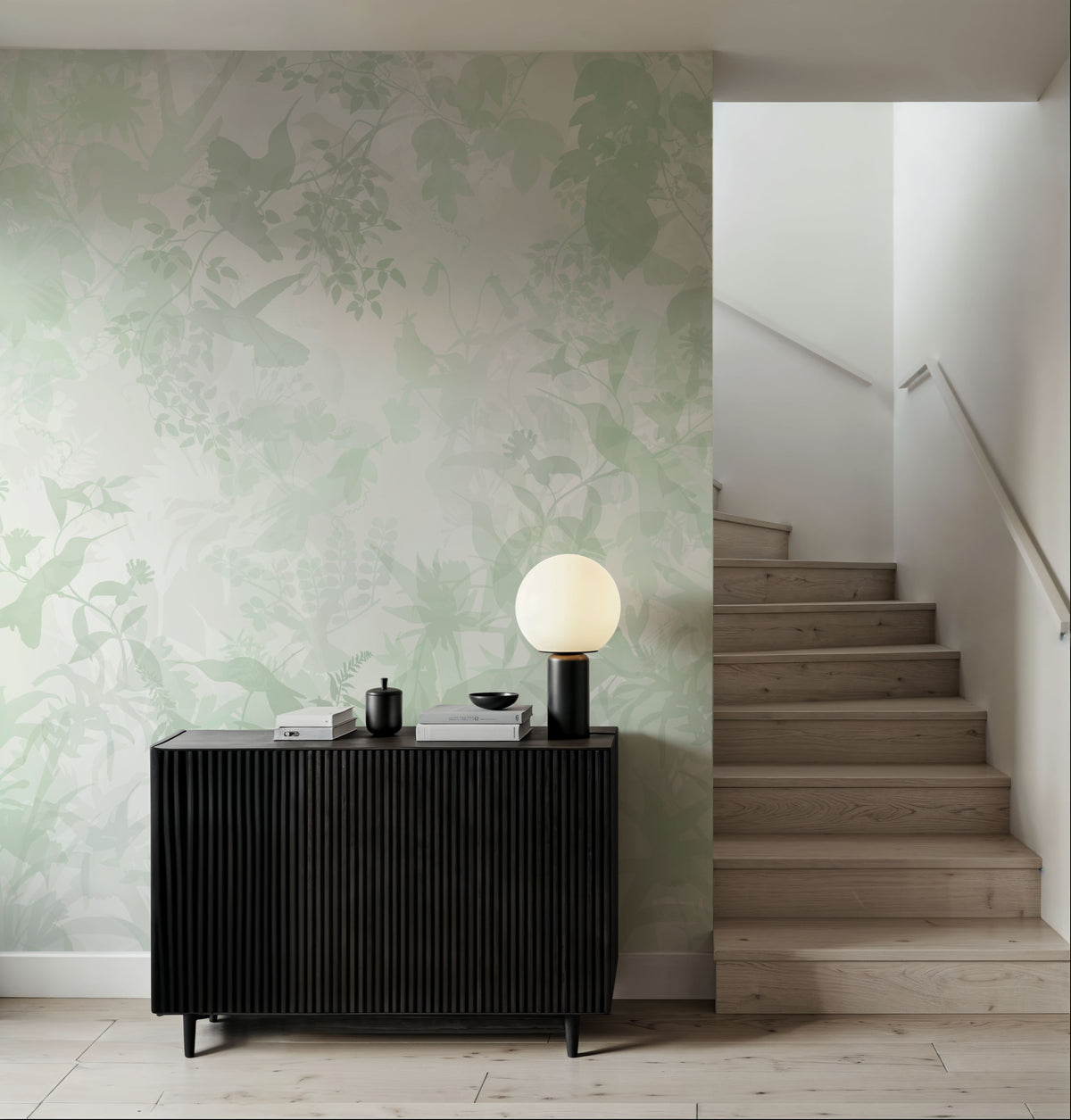 Watermark Birds Mural Wallpaper - Edition 4 - room preview 06