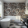 Wildflower Meadow, Dark Mural Wallpaper - room preview 06