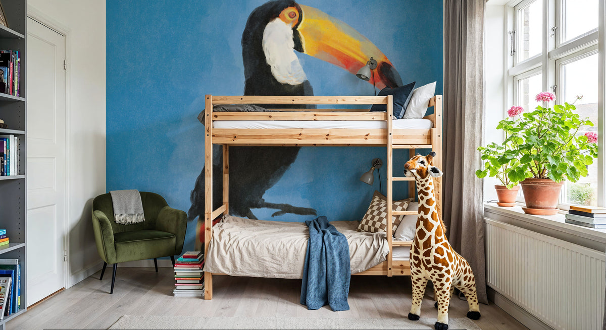 Bright Birds III Mural Wallpaper - room preview 06