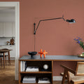 Faux Sand Stucco Finish, Peach Mural Wallpaper - room preview 06