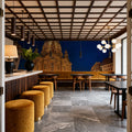 Midnight Cathedral Mural Wallpaper - room preview 06