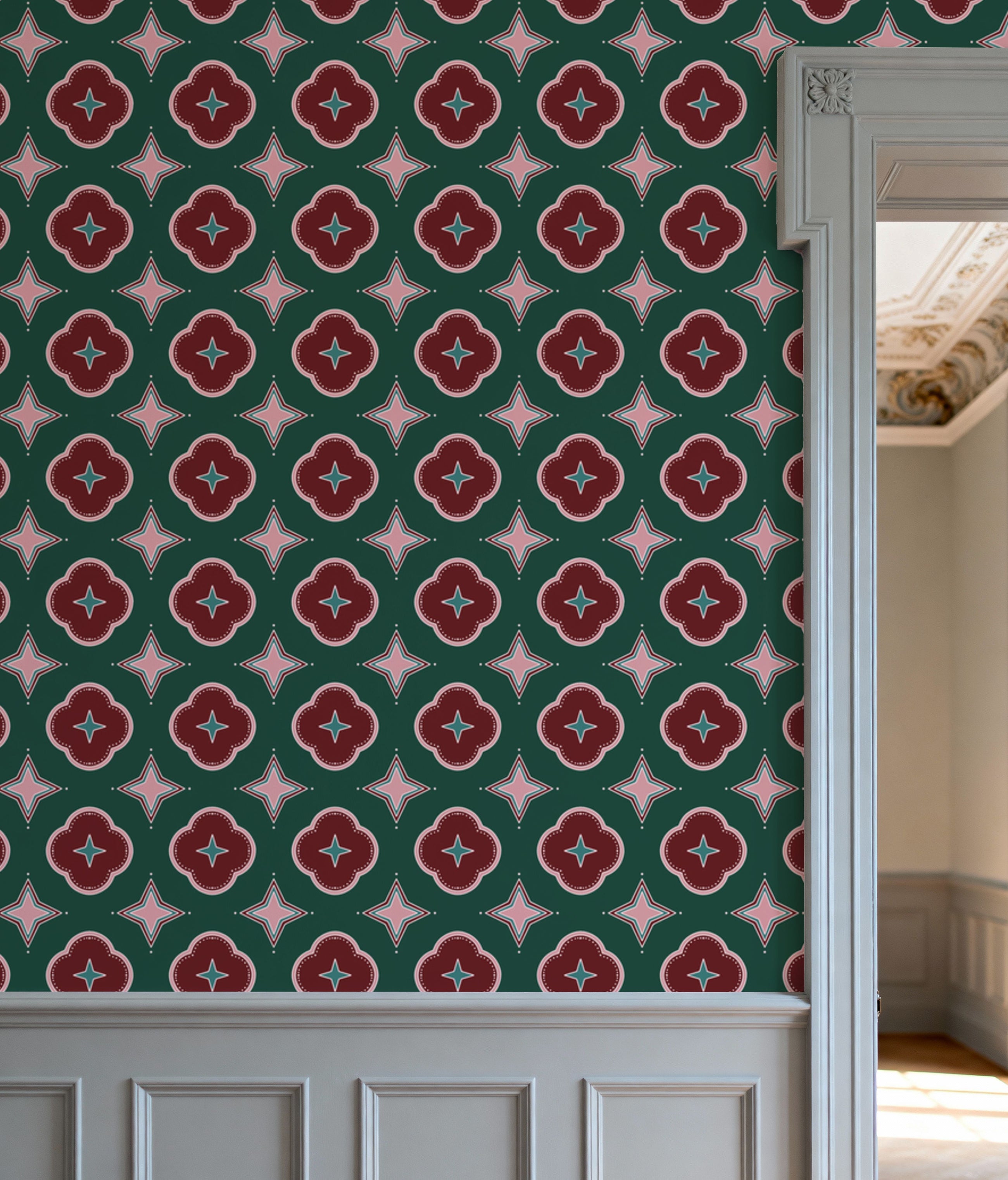 Parisisan Dandies Mural Wallpaper