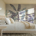 Leaves X-Ray Mural Wallpaper - room preview 06