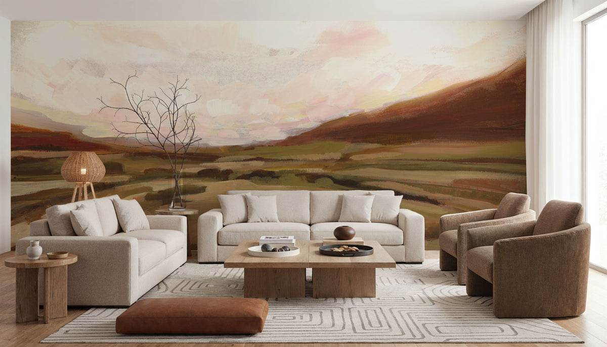 Rose Canyon Mural Wallpaper - room preview 06