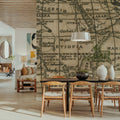Old Africa Map Mural Wallpaper - room preview 06