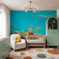 Salema Fish Mural Wallpaper - room preview 06