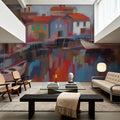 Seaport Village Mural Wallpaper - room preview 06