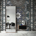 Eastern Tales, Brown & Lavender Mural Wallpaper - room preview 06