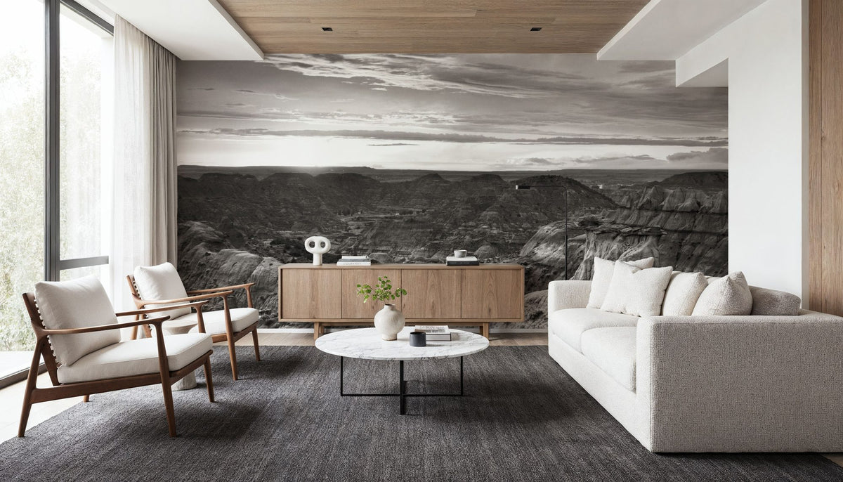 Makoshika Badlands Mural Wallpaper - room preview 06