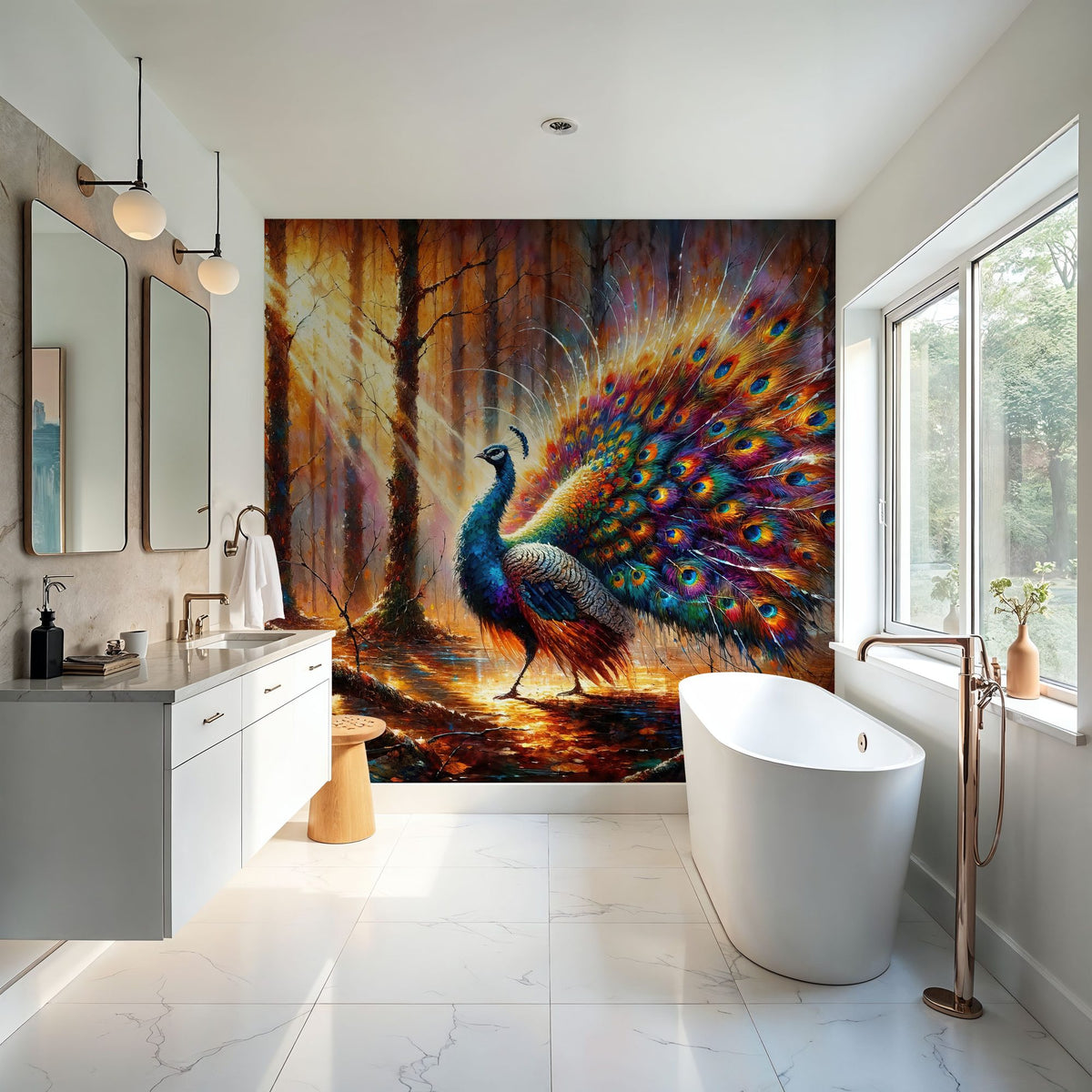 Autumn Majesty Mural Wallpaper - room preview 06