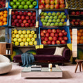 Fruits At Display Mural Wallpaper - room preview 06