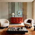 Beachscape VII Gold Neutral Mural Wallpaper - room preview 06