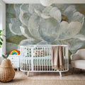 Peony Tile I Mural Wallpaper - room preview 06