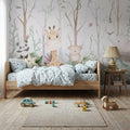 Cute Forest Patrol Mural Wallpaper - room preview 06