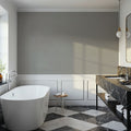 Linen Mist Neutral Collection, Stone Mural Wallpaper - room preview 06