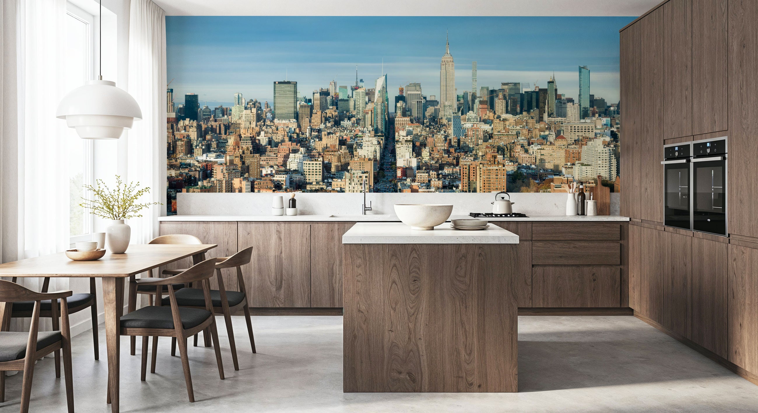 Midtown Manhattan Mural Wallpaper