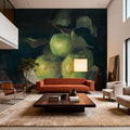 Green Apples II Mural Wallpaper - room preview 06