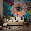 Island Flowers Mural Wallpaper - room preview 06
