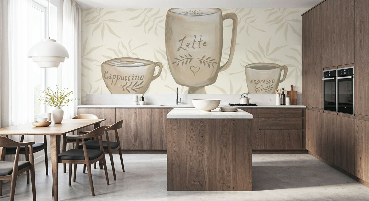 Specialty Coffee Mural Wallpaper - room preview 06