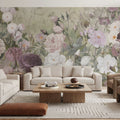 Rose Garden Yellow Mural Wallpaper - room preview 06