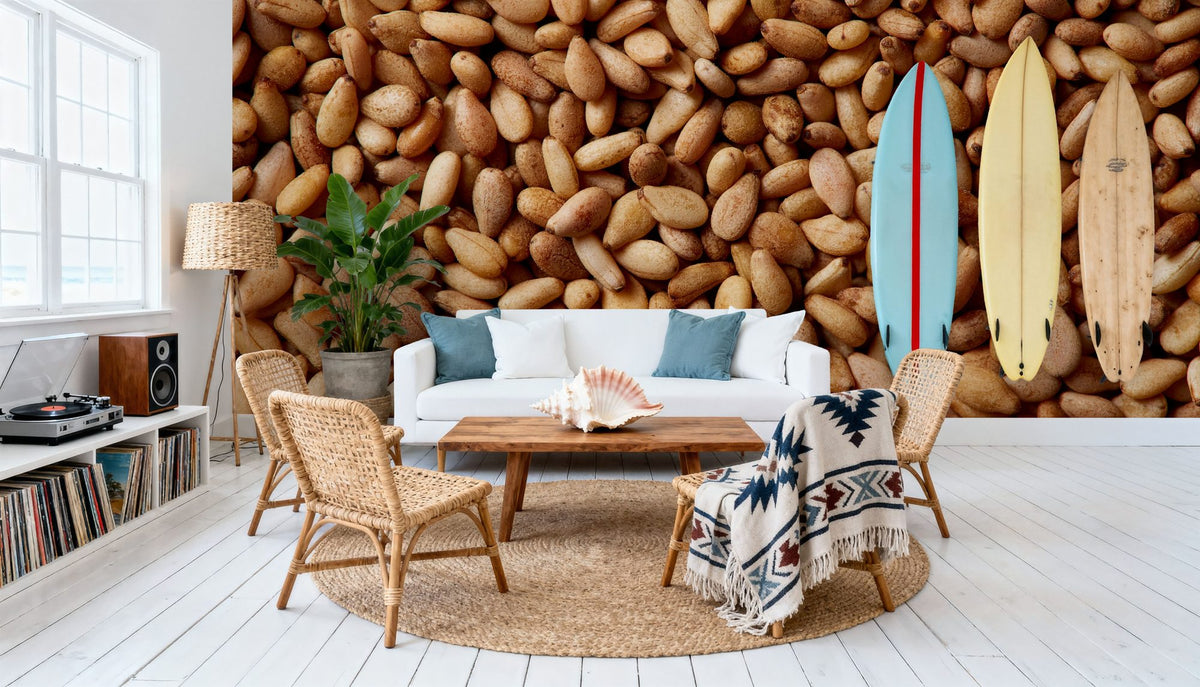 Pine Nut Harvest Mural Wallpaper - room preview 06