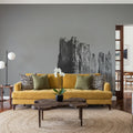 Monument Valley II BW Mural Wallpaper - room preview 06