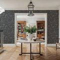 Root Wood, Gray Mural Wallpaper - room preview 06