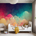 Fantasy Clouds Mural Wallpaper - room preview 06