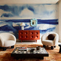 Ocean Blue Pt.2 Mural Wallpaper - room preview 06