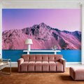 Pink Mountain Mural Wallpaper - room preview 06
