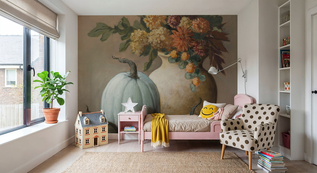 Harvest Still Life II Mural Wallpaper - room preview 06