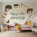 Harvest Village V Mural Wallpaper - room preview 06