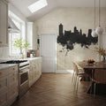 Memphis Tennessee Skyline Concrete Mural Wallpaper - room preview 06
