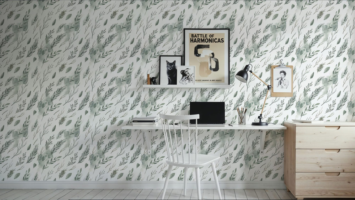 Forest Pine Mural Wallpaper - room preview 06