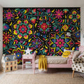 Floral Fiesta I Mural Wallpaper - room preview 06