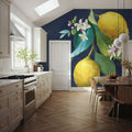 Lemon Branches II Mural Wallpaper - room preview 06