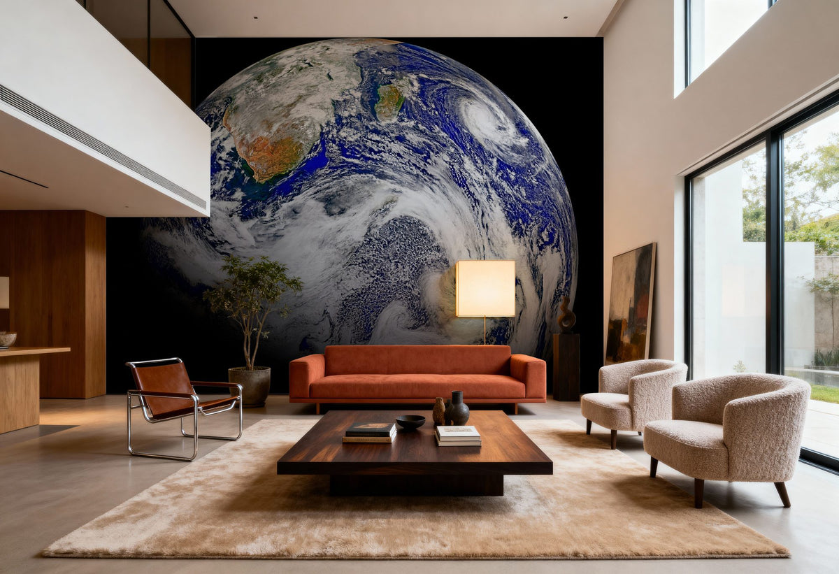 Planet Earth, Southern Africa and Surrounding Oceans Mural Wallpaper - room preview 06