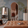 Overleaf Woodland, French Blue Mural Wallpaper - room preview 06