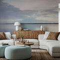 Bay Clouds Reflections Mural Wallpaper - room preview 06