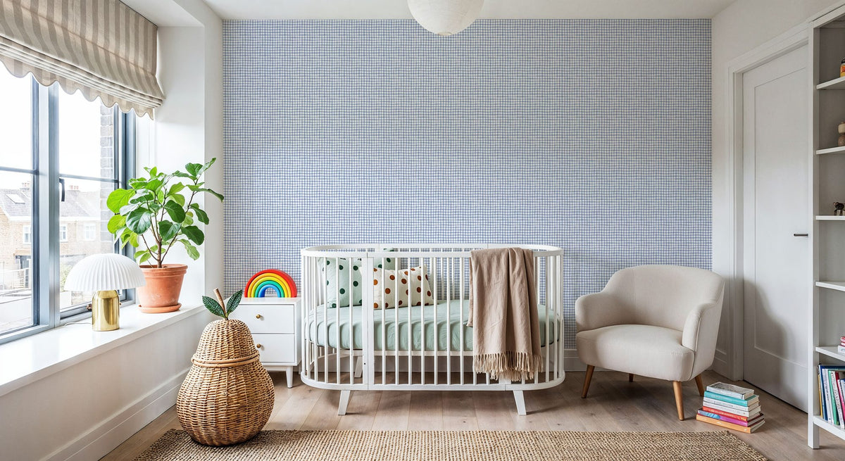 Checks, Sky Mural Wallpaper - room preview 06