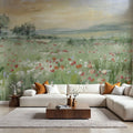 First Light on the Meadow Mural Wallpaper - room preview 06